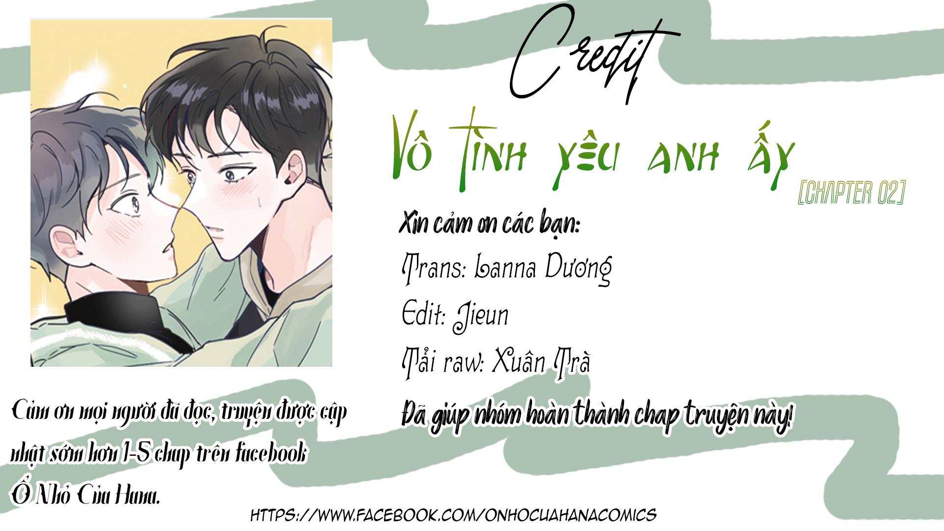 Vô Tình Yêu Anh Ấy chapter 2