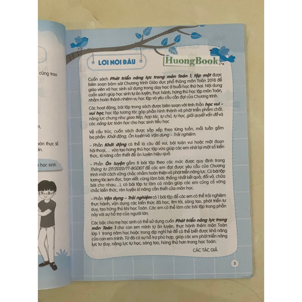 Sách- Phát triển năng lực trong môn Toán 1 Tập 1
