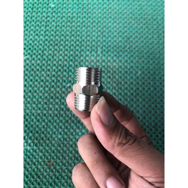 Đầu nối inox cho dây sen như hình ảnh thật
