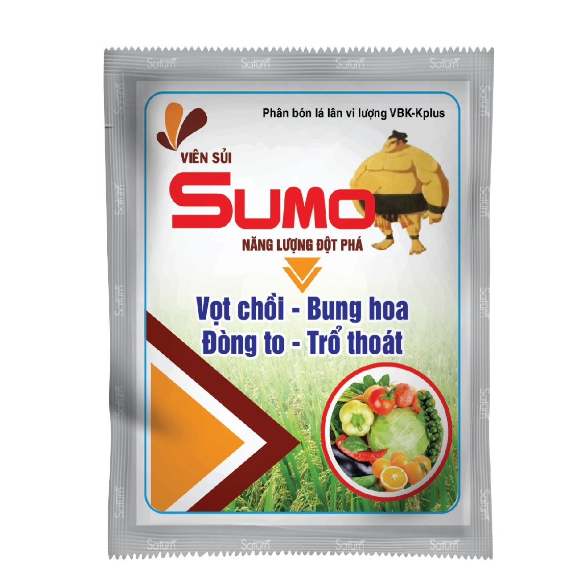 Phân bón lá SuMo dạng viên sủi 10g - Vọt chồi - Bung hoa - Đòng to - Trổ thoát - Tăng năng suất, chất lượng cây trồng