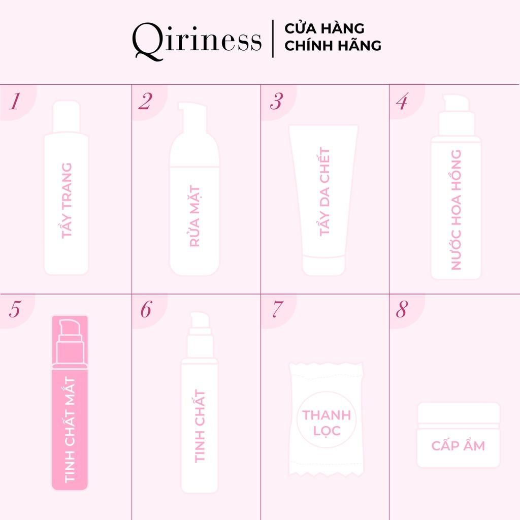 Kem dưỡng ẩm giảm bọng mắt và quầng thâm nguồn gốc thiên nhiên Qiriness Radiance Eye Contour Serum 15ml