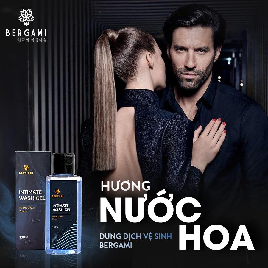 Dung dịch vệ sinh nam Bergami for Man - Ngăn mùi suốt 12h