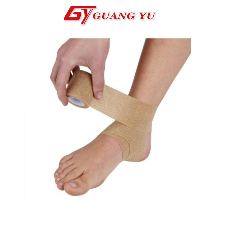 Băng cuốn chấn thương tự dính, phục vụ y tế thể thao rộng 5cm dài 4.5m
