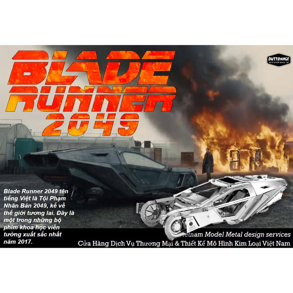 Mô Hình Lắp Ráp 3d Xe Blade Runner 2049