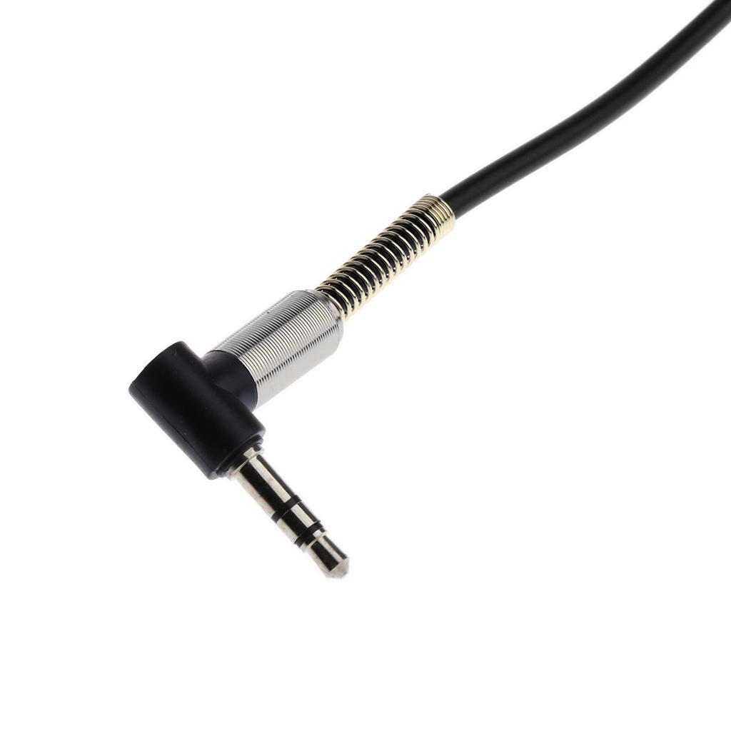 2 Piece 3.5mm Spring Elbow Audio Line for Apple iPhone iPod iPad Speakers