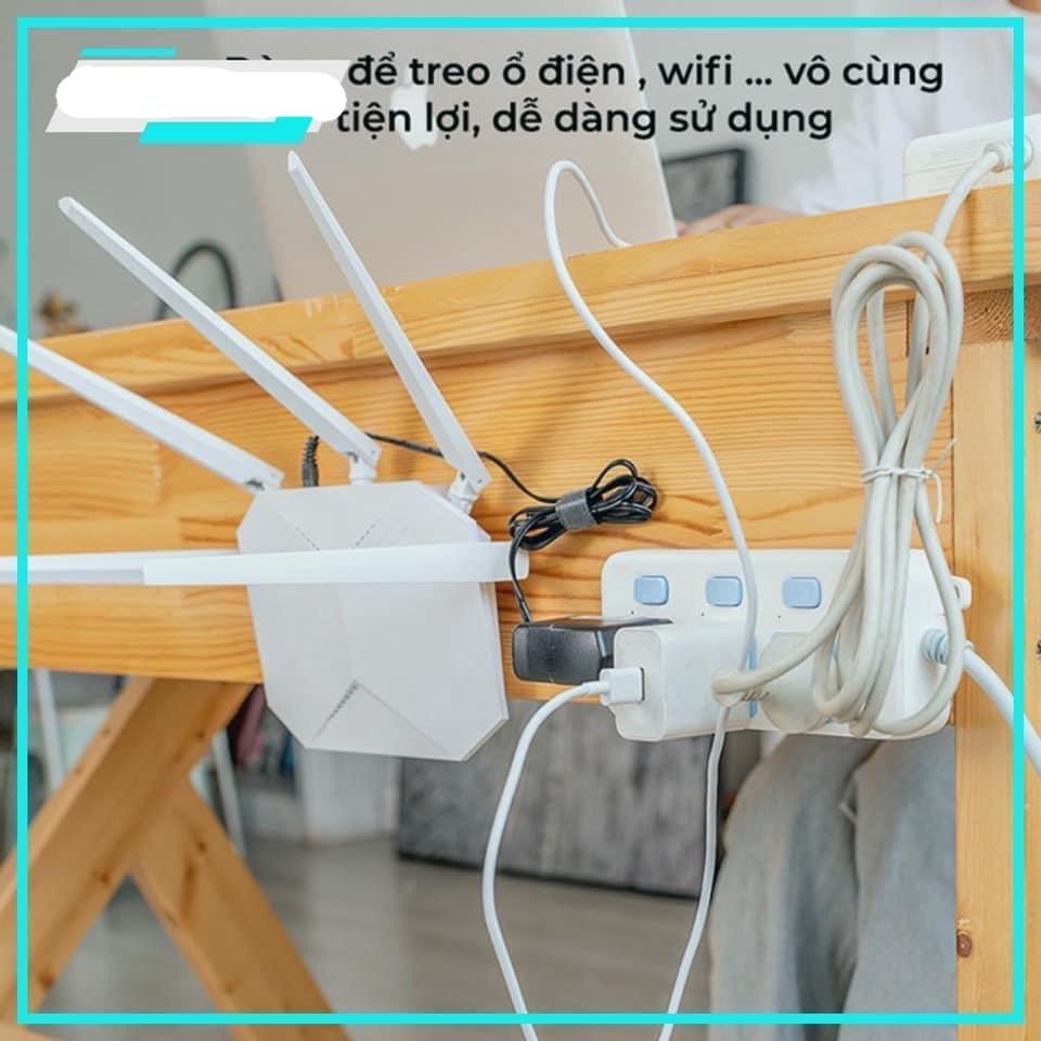 MÓC CHỮ U DÁN TƯỜNG TREO ĐỒ ĐA NĂNG, ĐỠ Ổ CẮM ĐIỆN, WIFI TRANH ẢNH SIÊU DÍNH TIỆN DỤNG