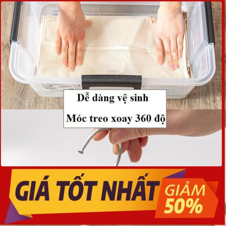 Túi treo đồ lót 2 mặt 30 ô đa năng nhiều ngăn để tất vớ có móc ích lợi và tiện dụng kiểu mới