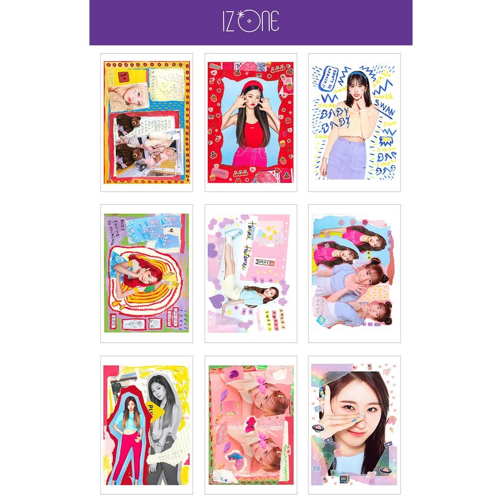 Lomo Card 63 ảnh IZ*ONE ( IZONE) - ONEIRIC DIARY