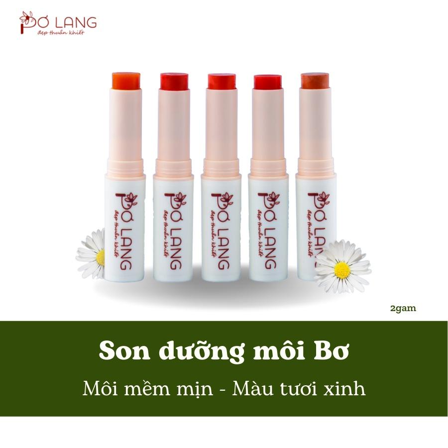 Son dưỡng môi dầu bơ có màu giảm khô môi dưỡng hồng môi từ trái Bơ Pơ Lang thỏi 5gam