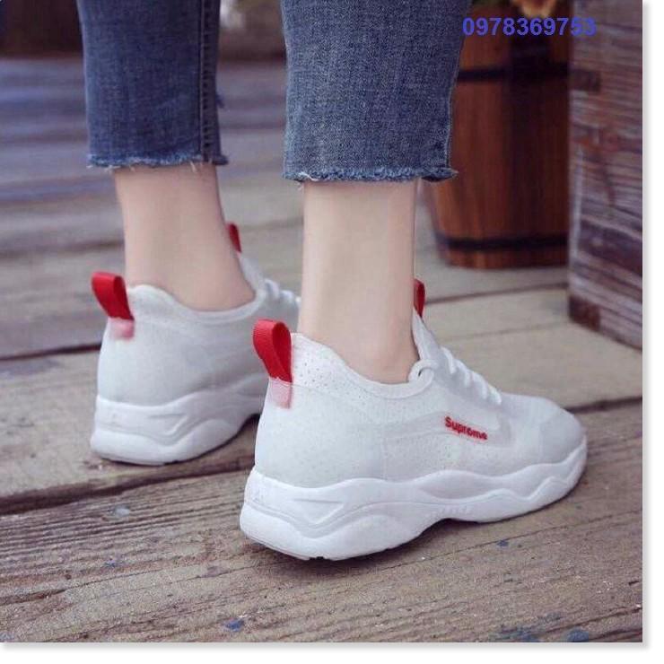 Giày Sneaker nữ thể thao độn 5cm nhập khẩu