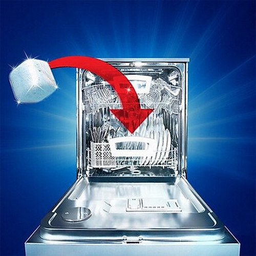 Vệ sinh máy rửa bát finish vỉ 3 viên