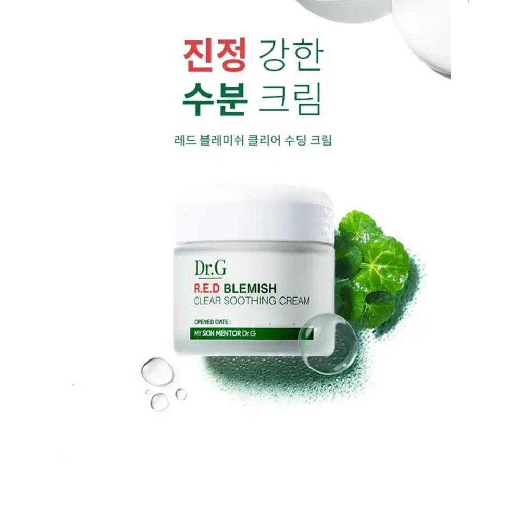 Kem Dưỡng Da Dr.G Red-Blemish Clear Cream 70ml