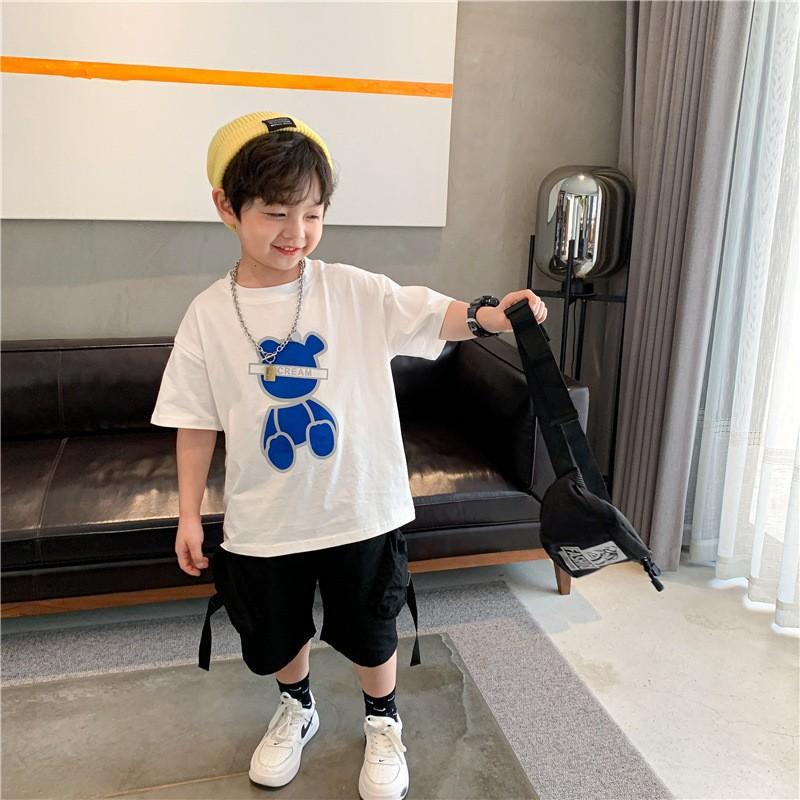 TA235 Áo COTTON ngắn tay CP X21538 cho bé từ 4-12T