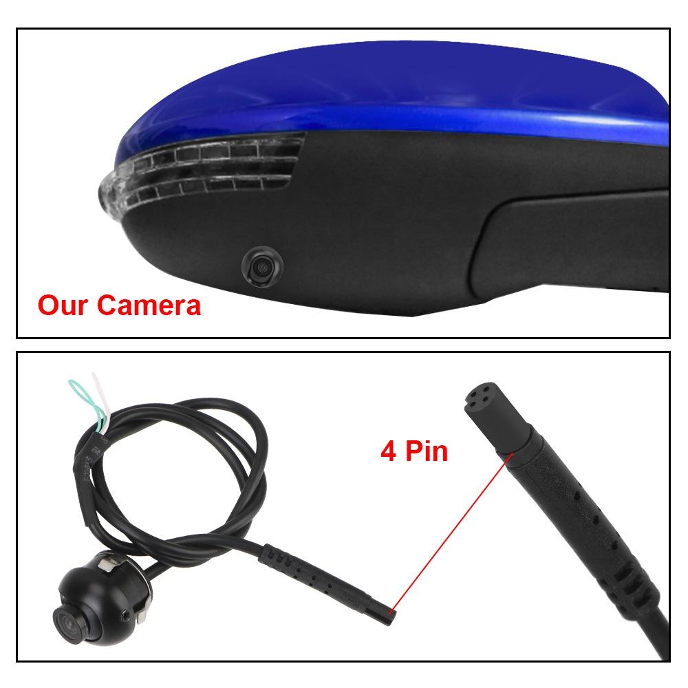 Camera góc rộng 170 độ chống thấm nước cho xe hơi