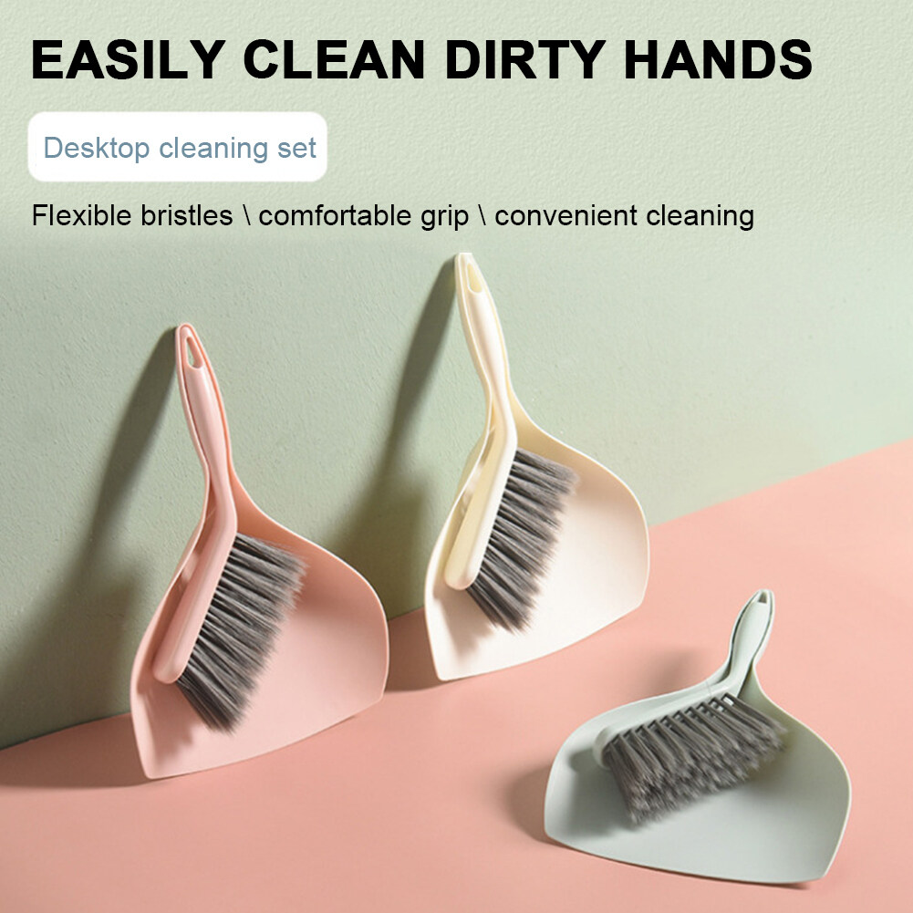 Bộ Chổi Quét Rác MINI Để Bàn Văn Phòng