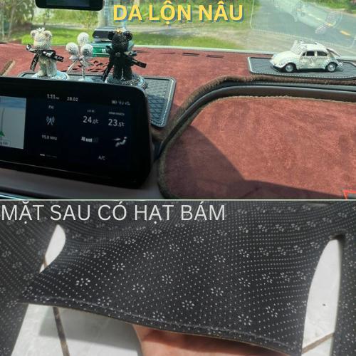 Thảm taplo Hyundai Elantra đời 2023 chống nắng  trang trí da vân gỗ,da cacbon cao cấp chuẩn form mới nhất