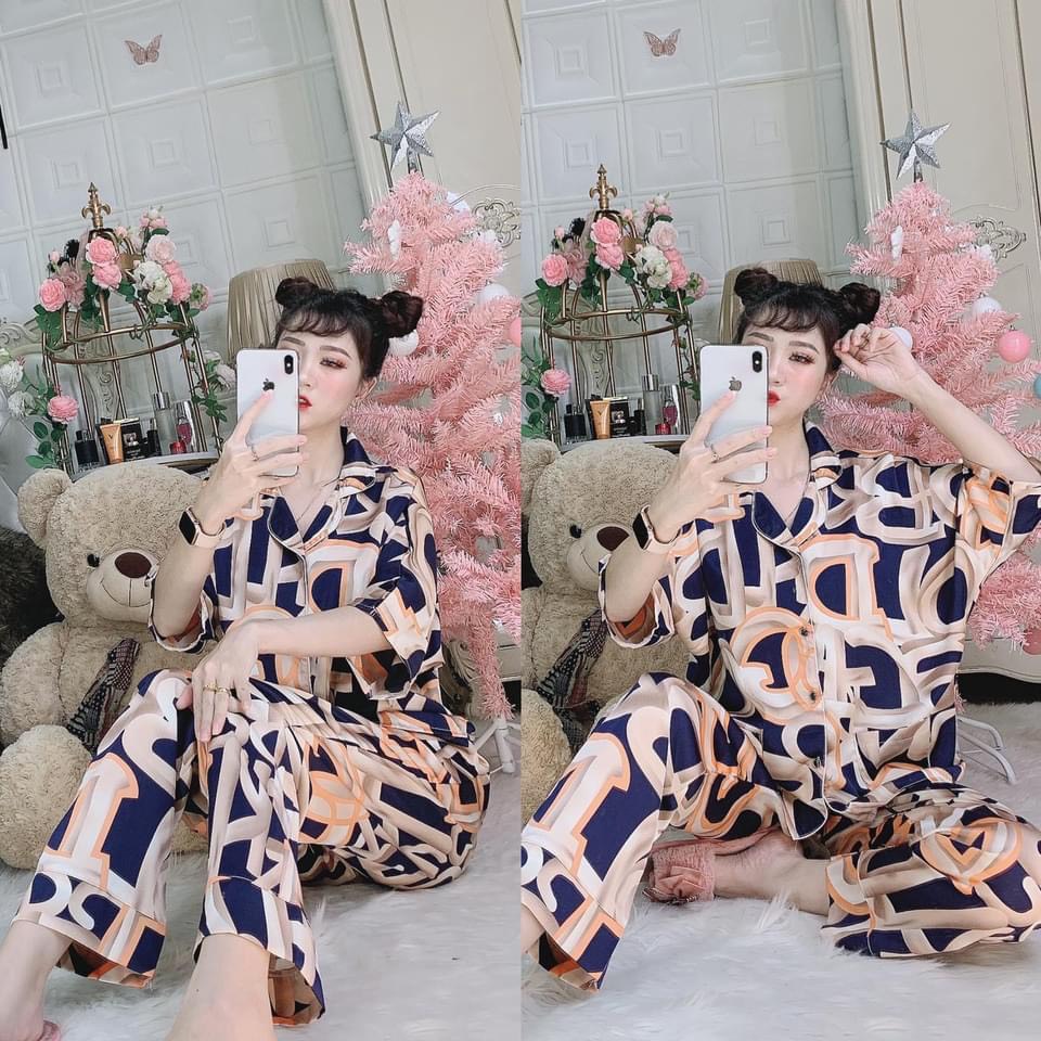 Đồ Bộ Lụa Mới - Tay Cánh Dơi Quần Dài