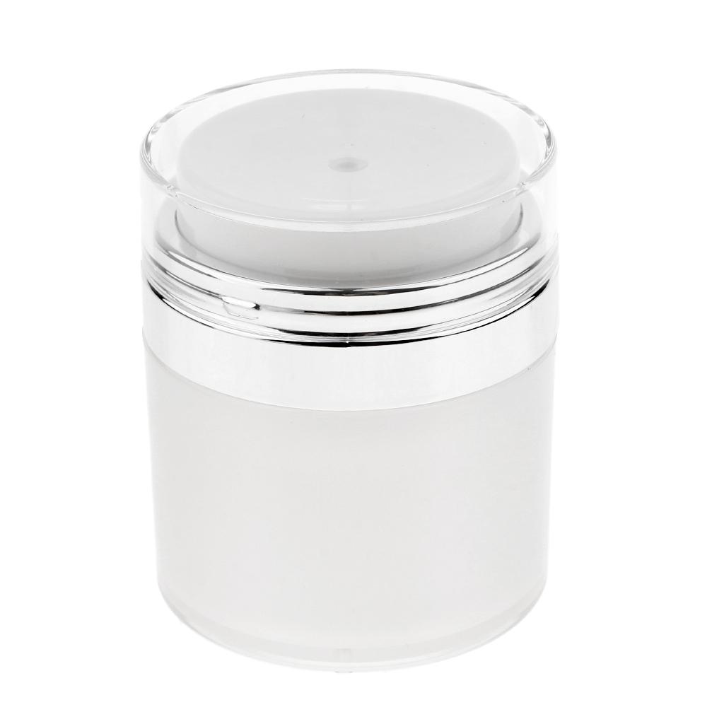 Empty Acrylic Face Cream Container Makeup Jars Cosmetic Pot for Travel 50g