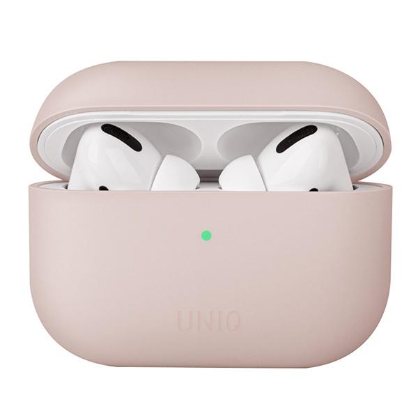 HÀNG CHÍNH HÃNG - Ốp Airpods Pro UNIQ Lino Hybrid Cho AirPods Pro Chất Liệu Cao Cấp Gia Cố 2 Lớp Bảo Vệ Chống Trầy Sốc