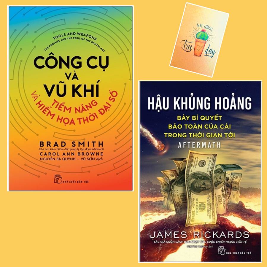 Combo Hậu Khủng Hoảng: Bảy Bí Quyết Bảo Toàn Của Cải Trong Thời Gian Tới và Công Cụ Và Vũ Khí - Tiềm Năng Và Hiểm Họa Thời Đại Số  ( Sổ Tay )