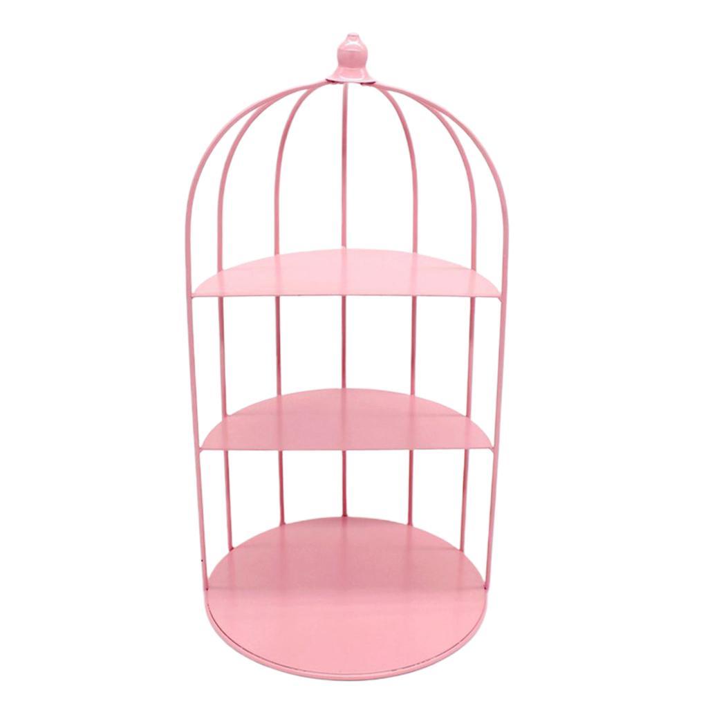3 Tier Bird Cage Shaped Wedding Party Dessert Stands-Cupcake Stand