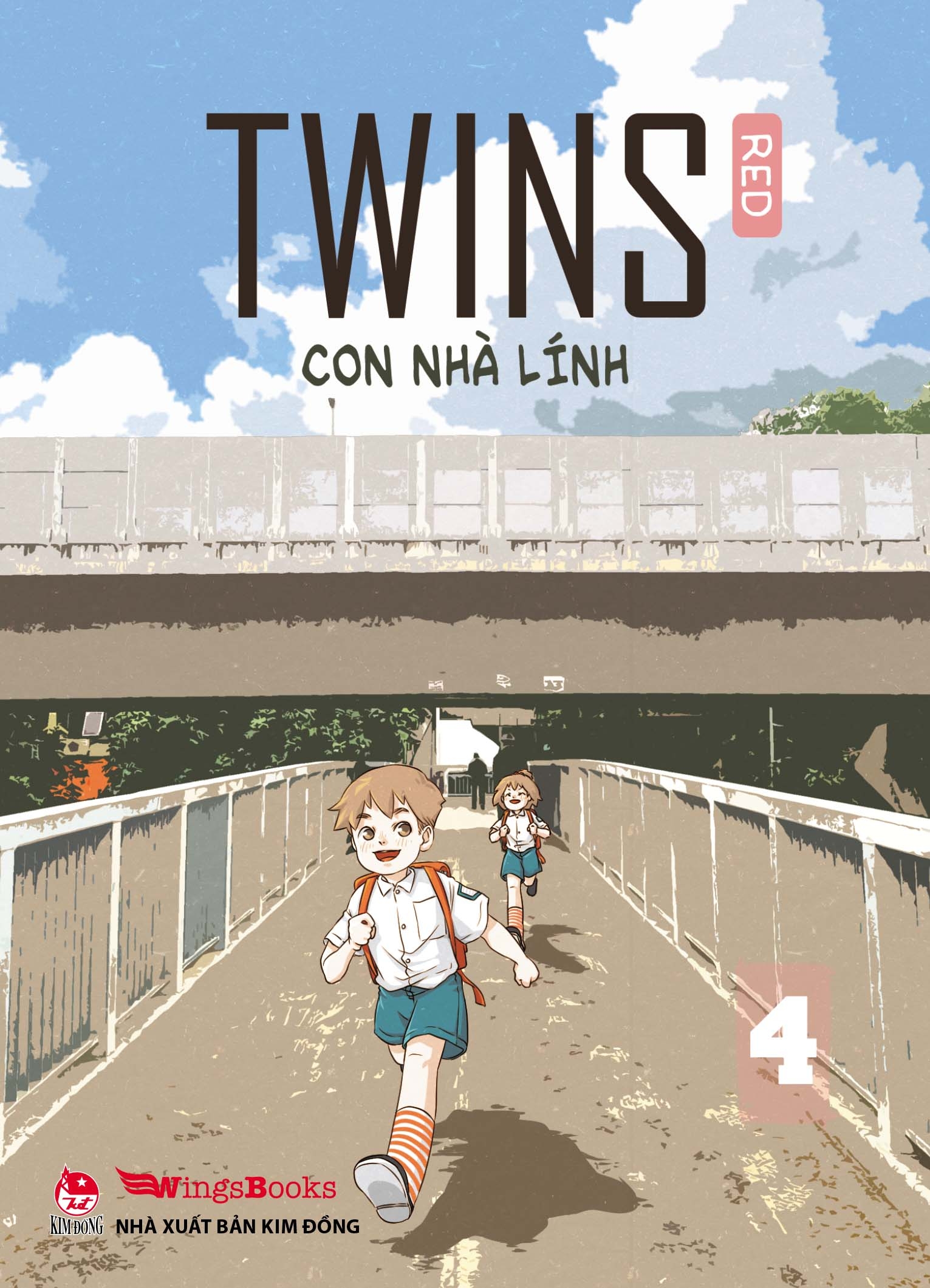 Twins - Con Nhà Lính - Tập 4 - Tặng Kèm Postcard