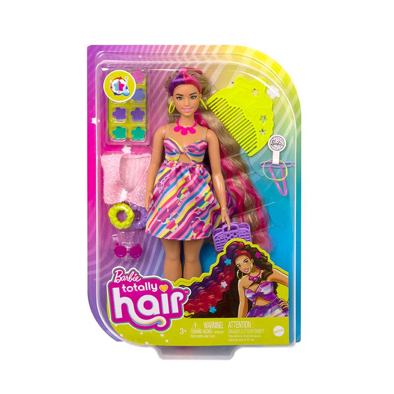 Đồ Chơi Barbie Flowers Và Mái Tóc Thời Trang Sành Điệu HCM89/HCM87