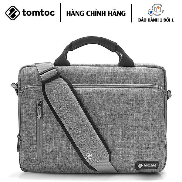 TÚI XÁCH TOMTOC (USA) BRIEFCASE PREMIUM CHO MACBOOK 13″/14″ bảo vệ hoàn hảo chống va đập và trầy xước - HÀNG CHÍNH HÃNG