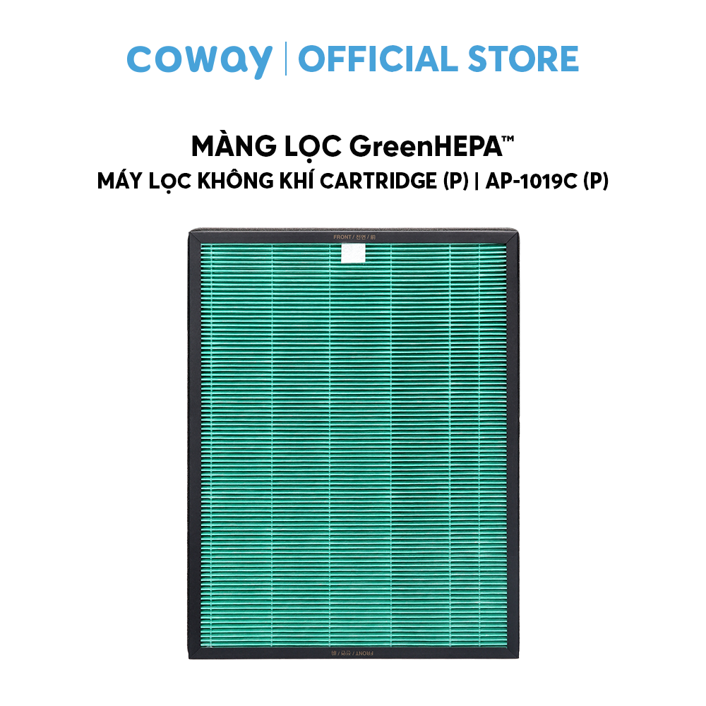 Màng lọc GreenHEPA cho Máy lọc không khí Coway Cartridge AP-1019C - Hàng chính hãng