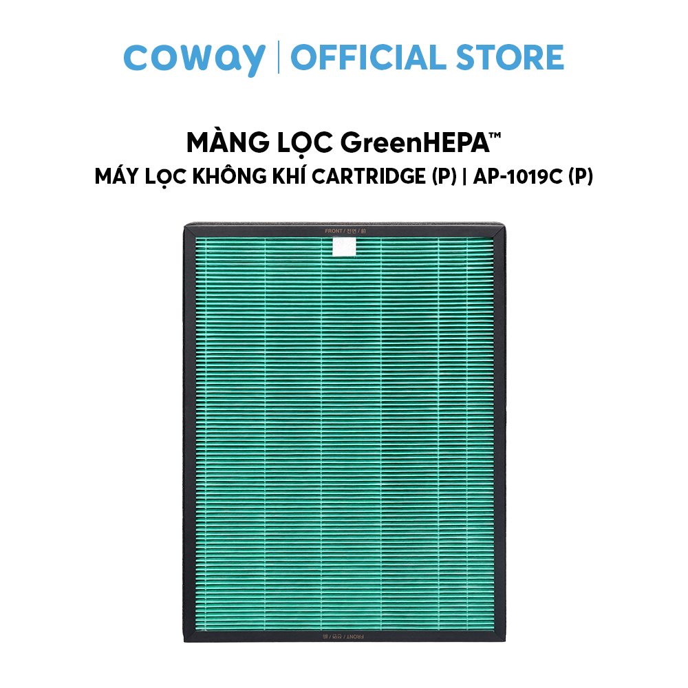 Màng lọc GreenHEPA cho Máy lọc không khí Coway Catridge (P) AP-1019C (P) - Hàng chính hãng