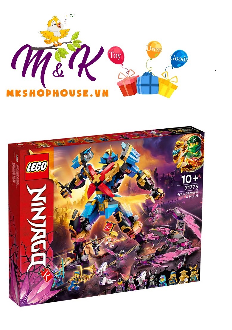 LEGO Ninjago 71775 Chiến giáp Samurai X của Nya (1003 chi tiết)