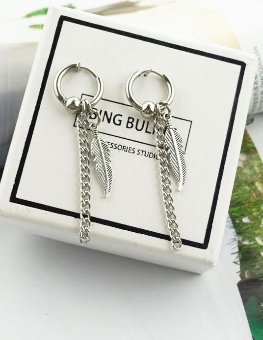 Khuyên tai bông tai idol style Unisex