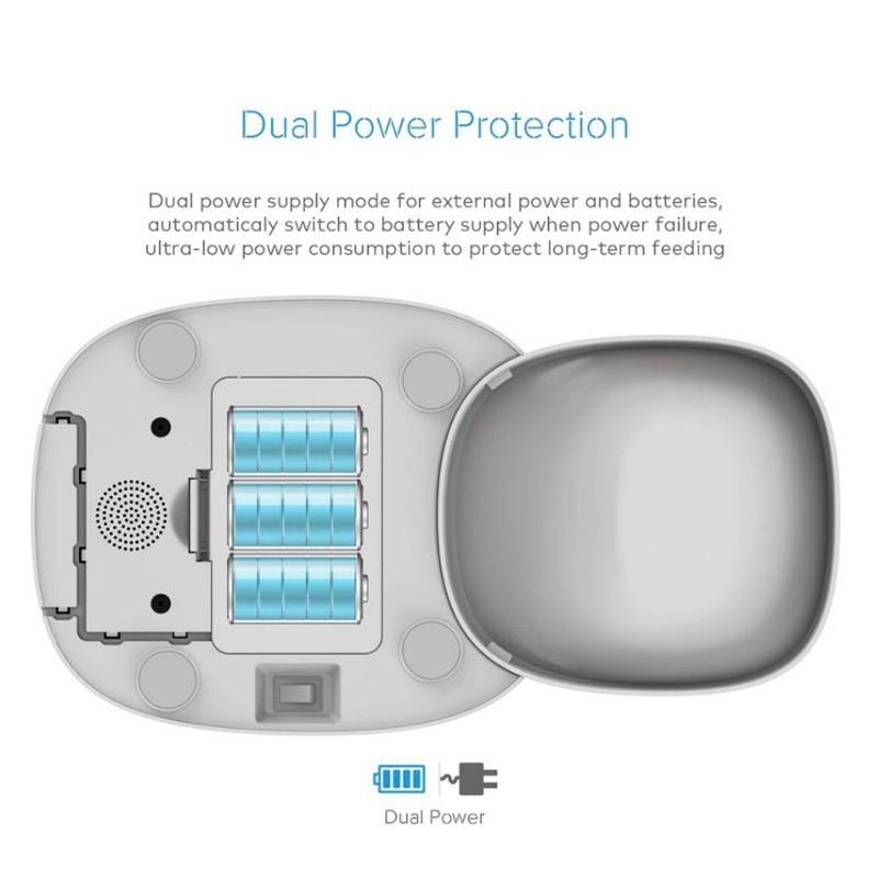 Pet Feeder 6L Máy cho thú cưng ăn LED UV&Voice - Machines for pets