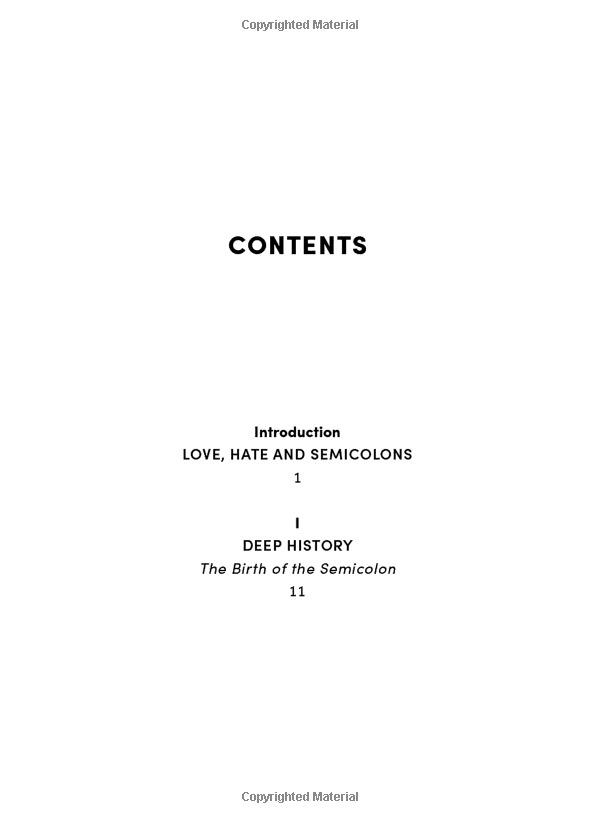 Semicolon: How A Misunderstood Punctuation Mark Can Improve Your Writing, Enrich Your Reading And Even Change Your Life