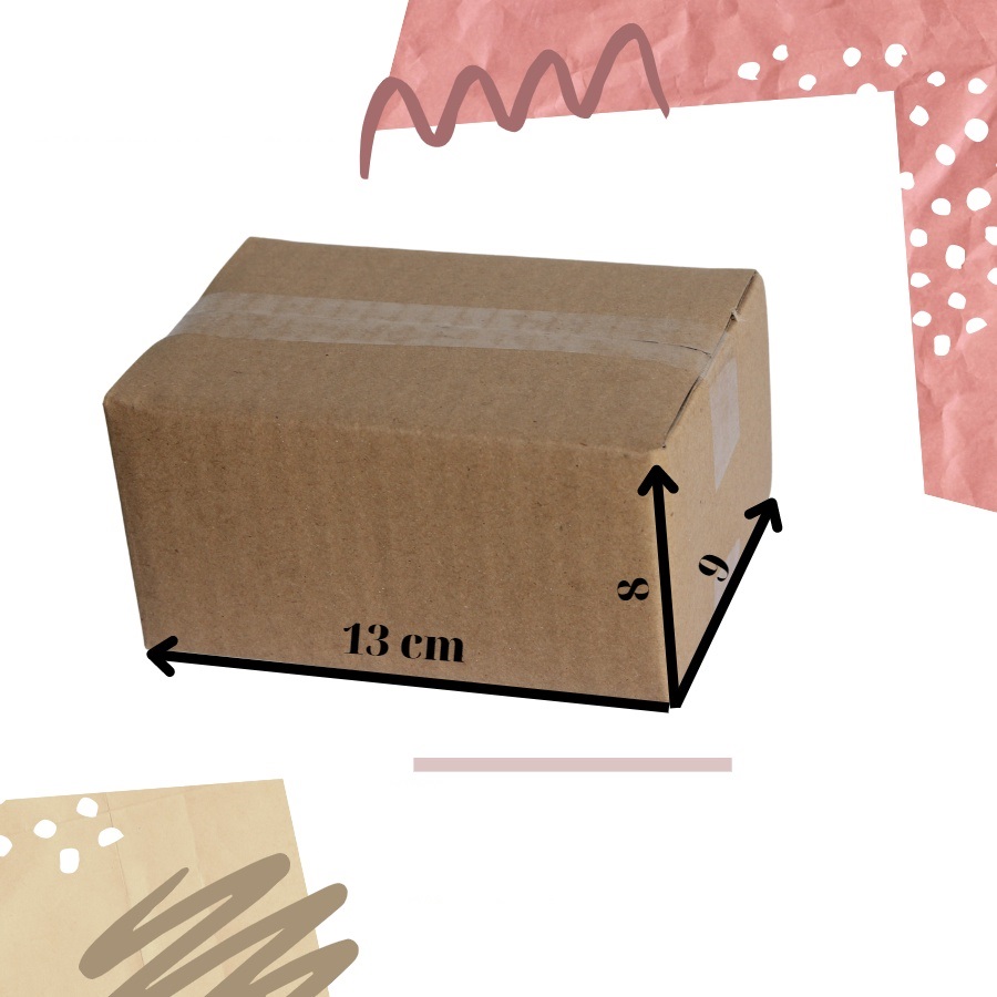 Hộp Giấy Carton Hộp Bìa Đóng Gói Hàng Kích Thước 13x9x6.5cm