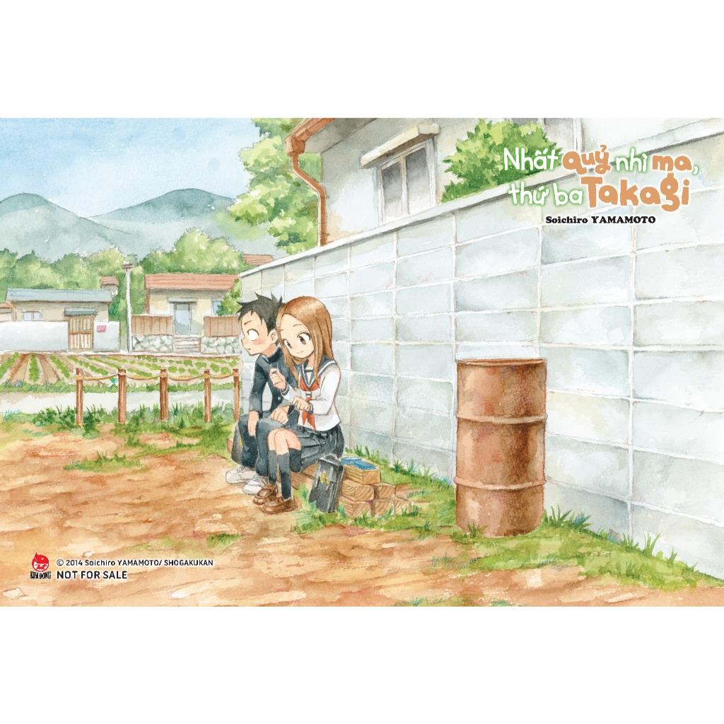 Truyện tranh Nhất quỷ nhì ma, thứ ba Takagi - Tập 17 - Tặng kèm Postcard - NXB Kim Đồng