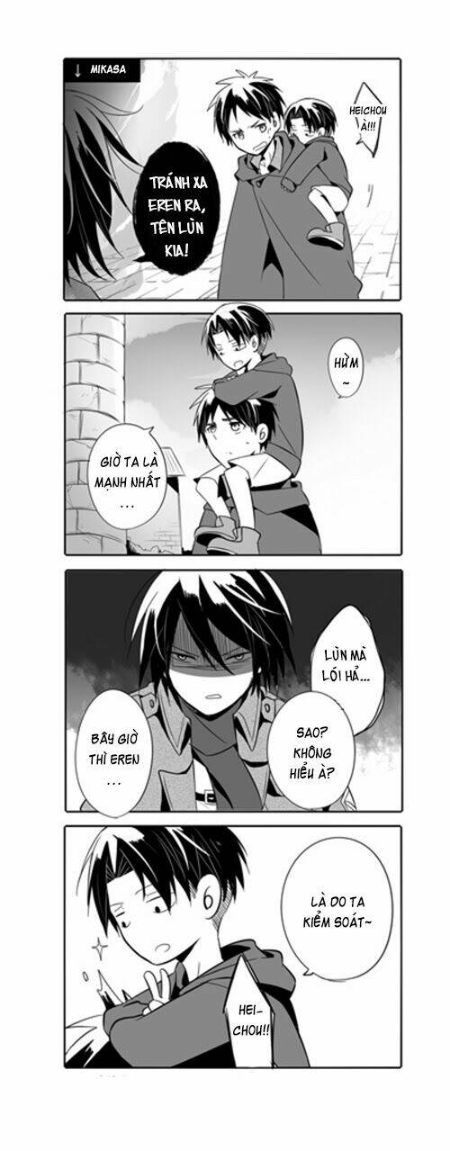 tấn công người khổng lồ - doujinshi eren x mikasa chapter 32 3