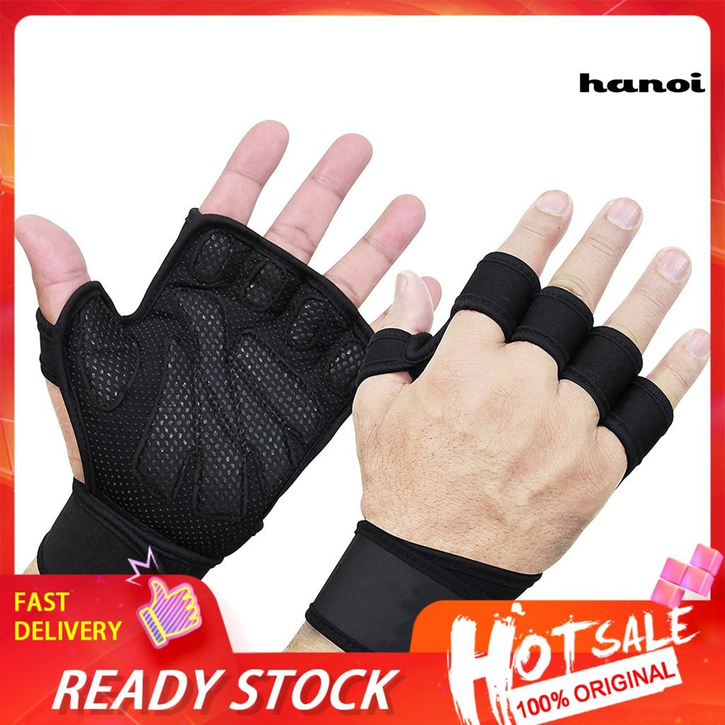 Găng Tay Hở Ngón Tập Thể Thao Chuyên Dụng