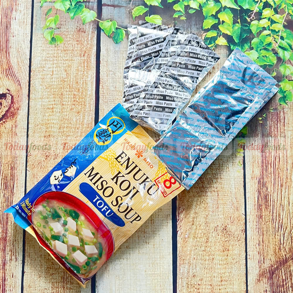 Súp Miso Đậu Hũ ăn liền Hikari Miso Enjuku 150.4g (8 phần)