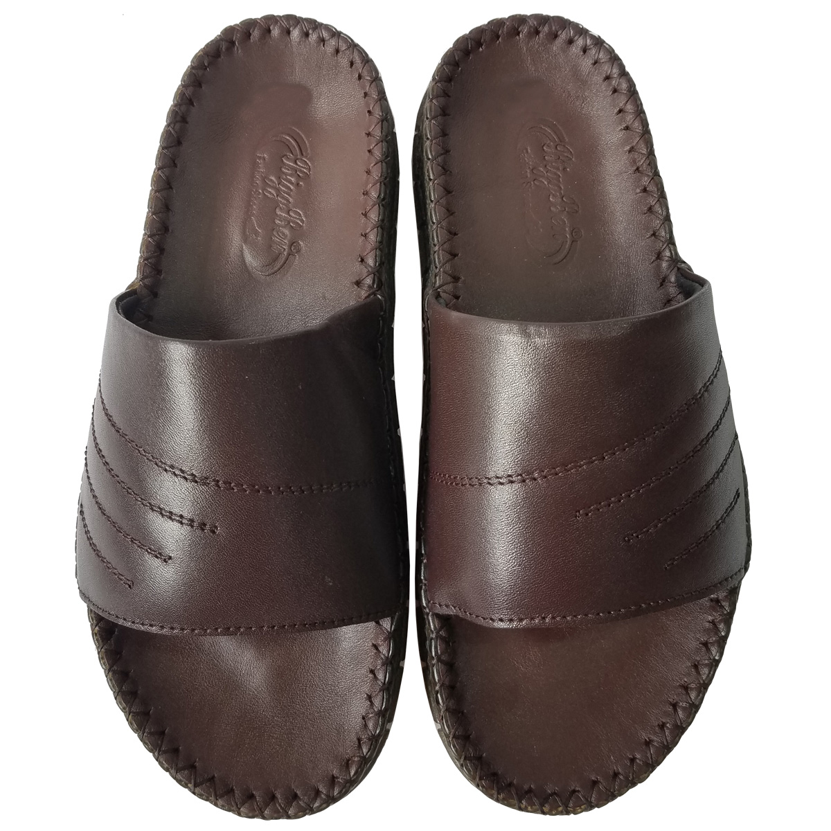 Dép Nam Quai Ngang Da Bò BIGGBEN DN367