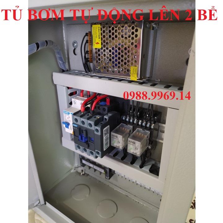 TỦ ĐIỀU KHIỂN BƠM TỰ ĐỘNG LÊN 2 BỂ