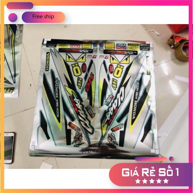Tem rời dành cho wave đời đầu Class1 chất liệu Crom cao cấp