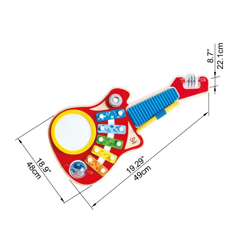 Đồ chơi bằng gỗ Hape bộ âm nhạc 6 trong 1 E0335A