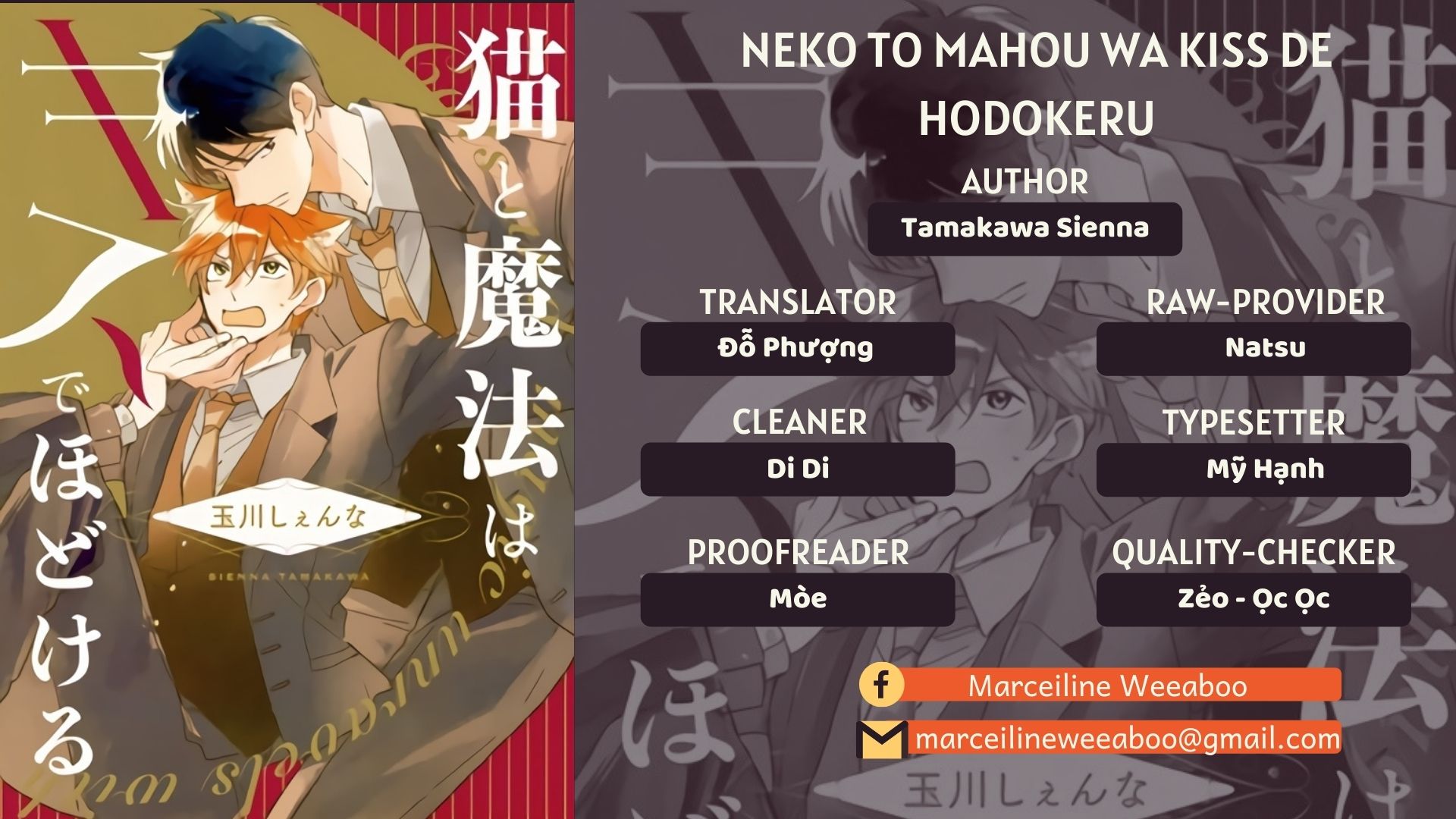 neko to mahou wa kiss de hodokeru chapter 1 1
