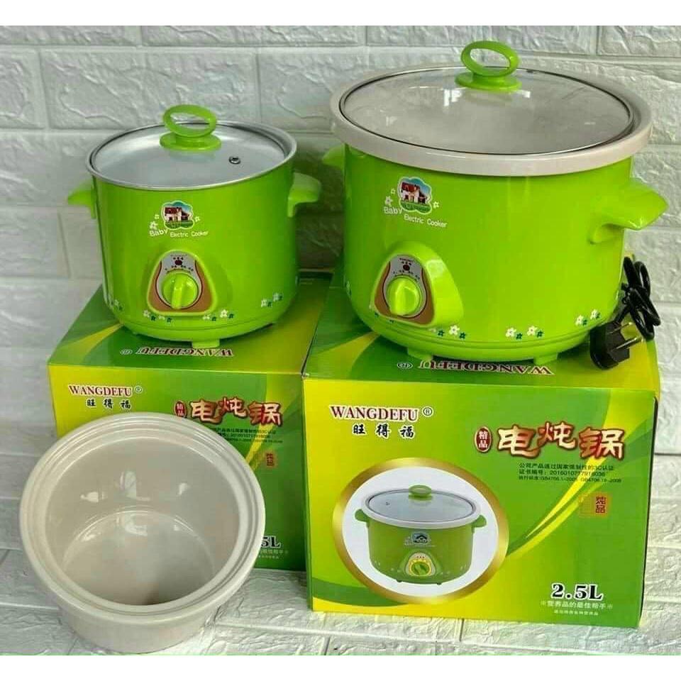 Nồi ninh cháo, kho cá, hầm xương đa năng 1.5L và 2.5L