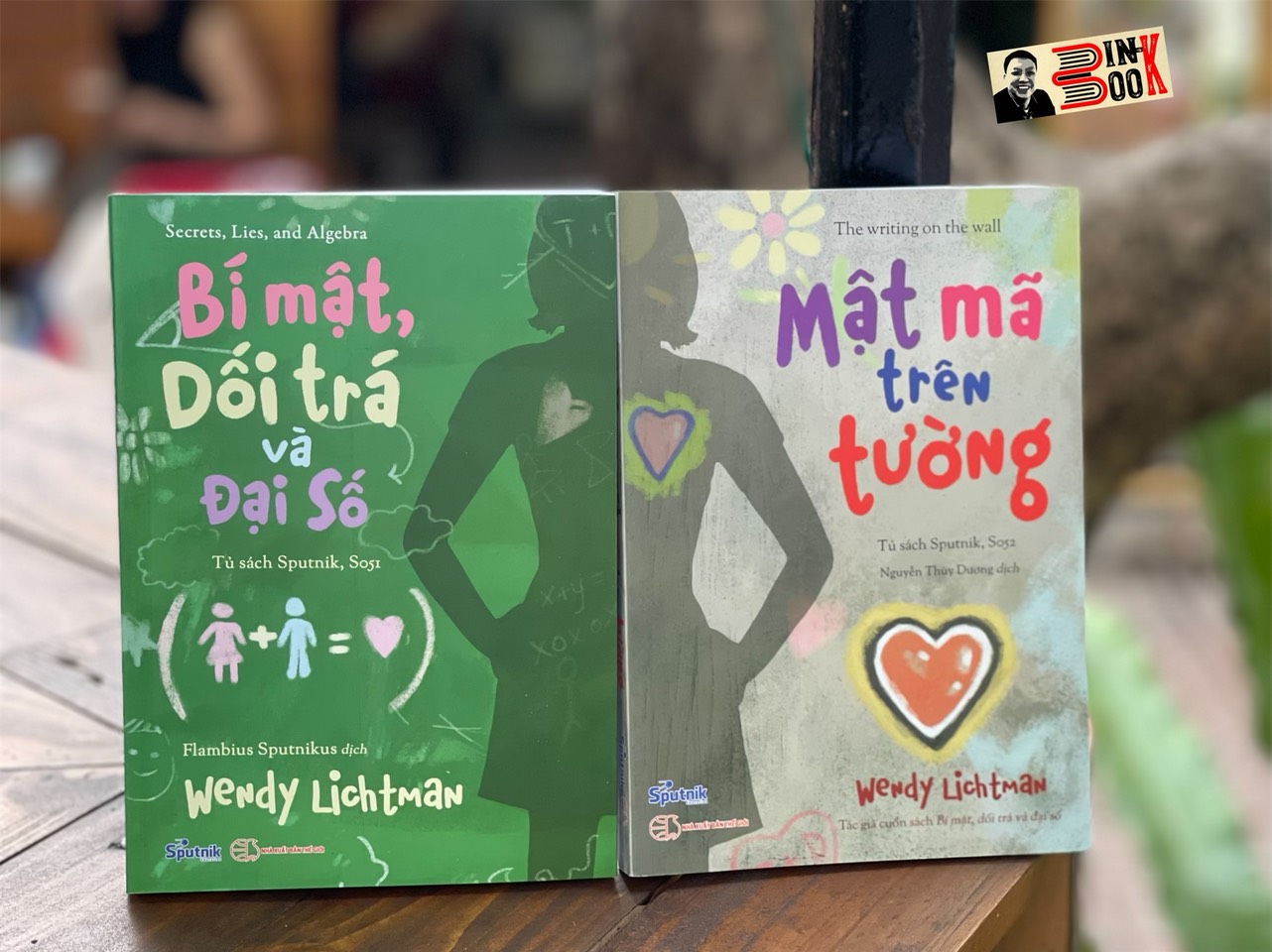 BÍ MẬT, DỐI TRÁ VÀ ĐẠI SỐ và MẬT MÃ TRÊN TƯỜNG – Wendy Lichtman – Sputnik – NXB Thế giới