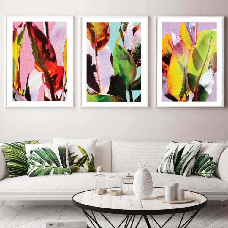 [ Tranh nghệ thuật ] Bộ 3 tranh canvas treo tường trang trí phòng khách,phòng ăn, phòng ngủ TT-395