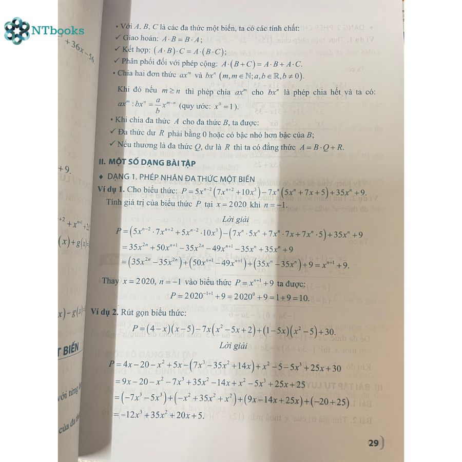 Sách Bài tập nâng cao một số chuyên đề Toán lớp 7 tập 2