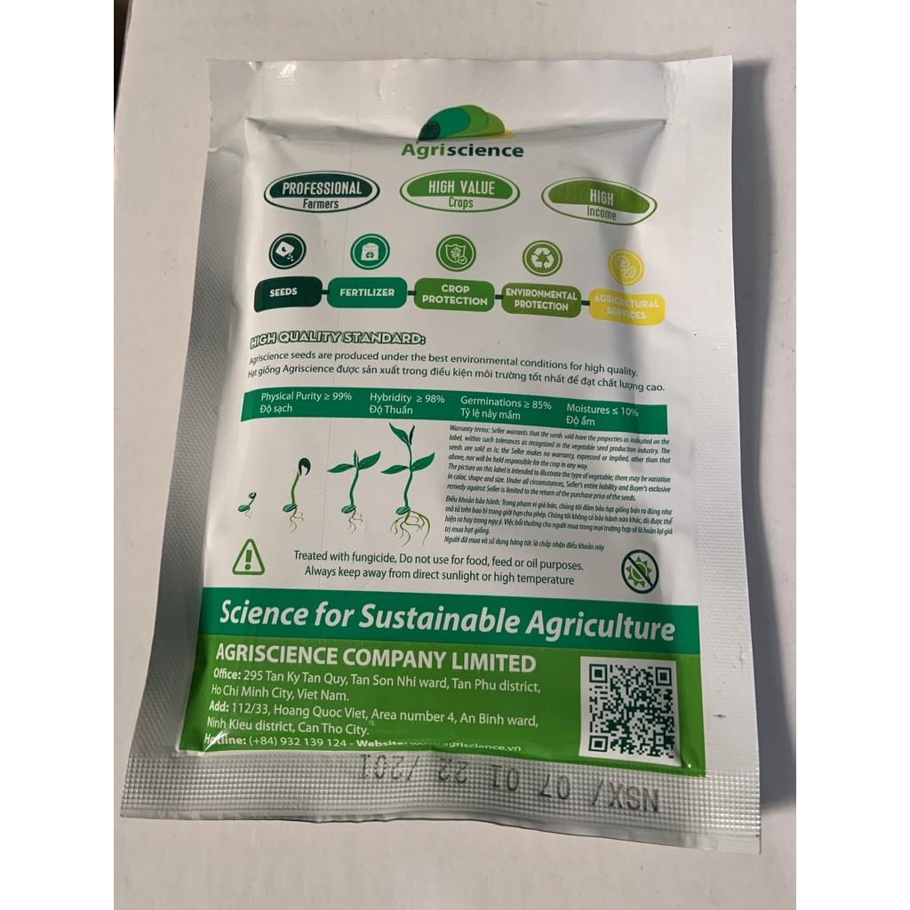 Hạt Giống Dưa Hấu Hắc Mỹ Nhân - Agri RED 909 -
