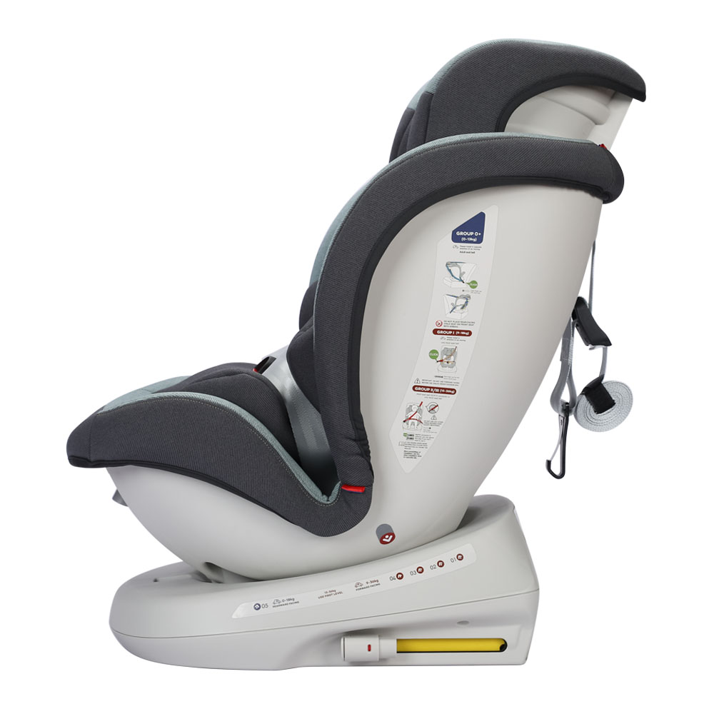 Ghế Ngồi Ô Tô Zaracos Cusco 6406 Isofix Xoay 360 Độ